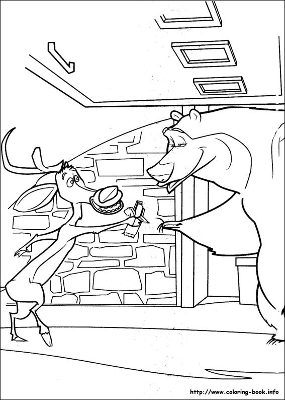 Open Season coloring picture